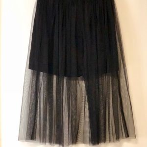 Dual Layer Tule Skirt